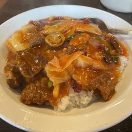 牛すじ飯(4辛) 🌶️