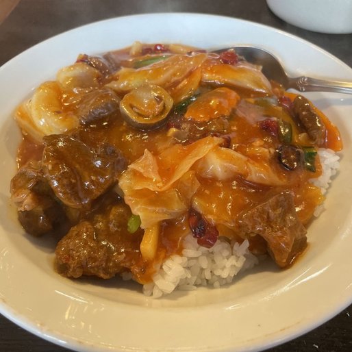 牛すじ飯(4辛) 🌶️