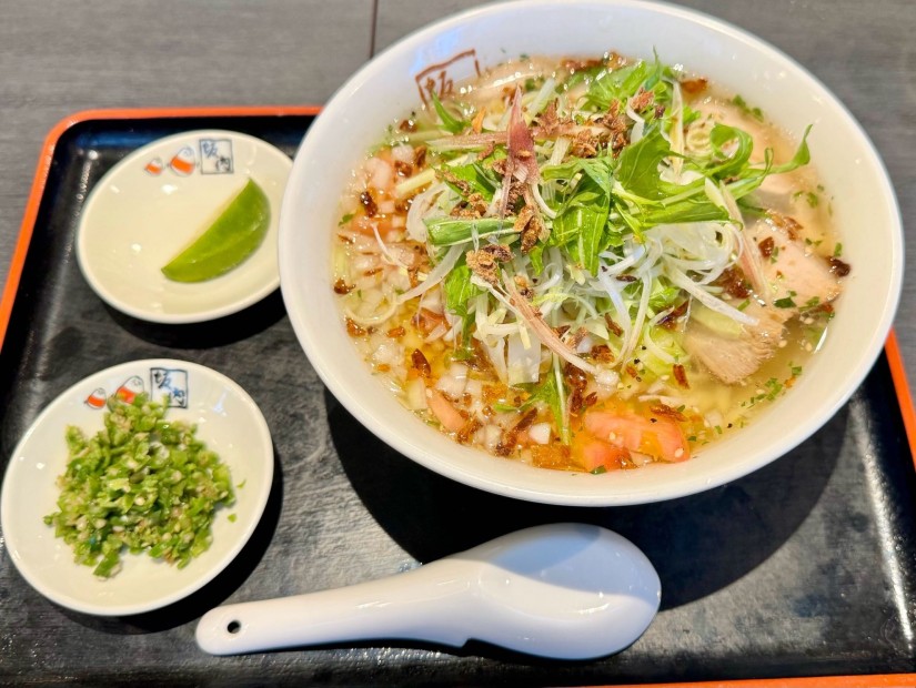 7種野菜の青唐うま塩ラーメン ５倍