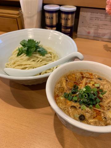 魚介出汁の酸辣つけ麺 激辛