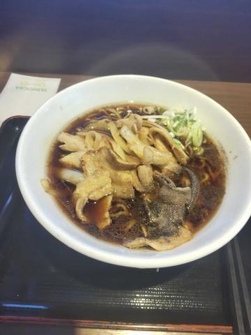 まかない黒醤油ラーメン