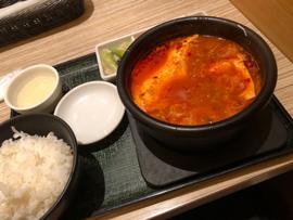 殻付きあさりスンドゥブ ６辛