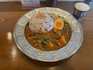 柚子香る南瓜とチキンのココナッツカレー 辛口
