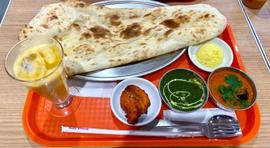 スペシャルセット レッドカレー&ほうれん草カレー