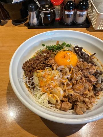汁なし担々麺 強い