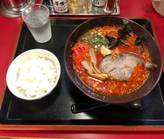 赤とんこつラーメン 激辛トッピング