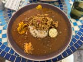 チキンカレー＋肉カレー＋トマトカレー辛さ8倍