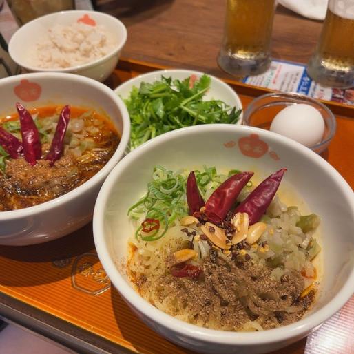 麻辣・汁なし担々麺 「もっともっと」辛く