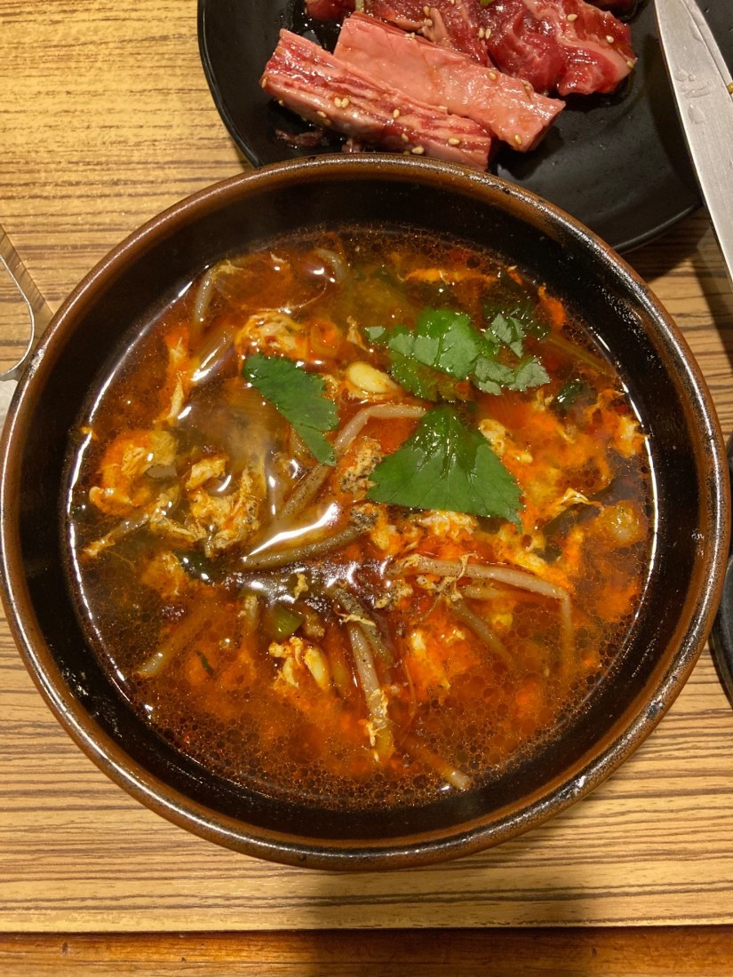 ユッケジャンスープ