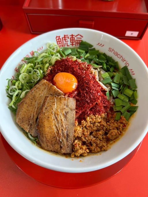 旨辛赤まぜそば 5辛