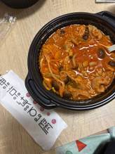 豚きのこスンドゥブ 味噌スープ7辛