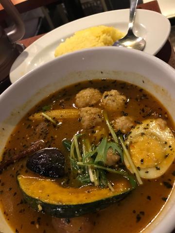 つくねのスープカレー5番