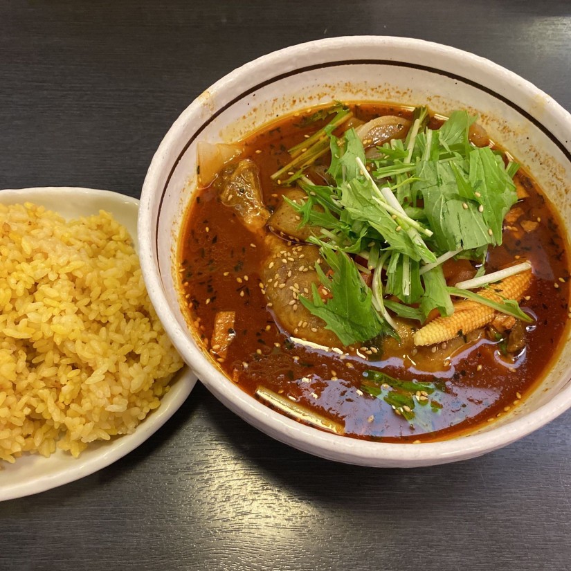 チキンカリートマトスープ 5辛