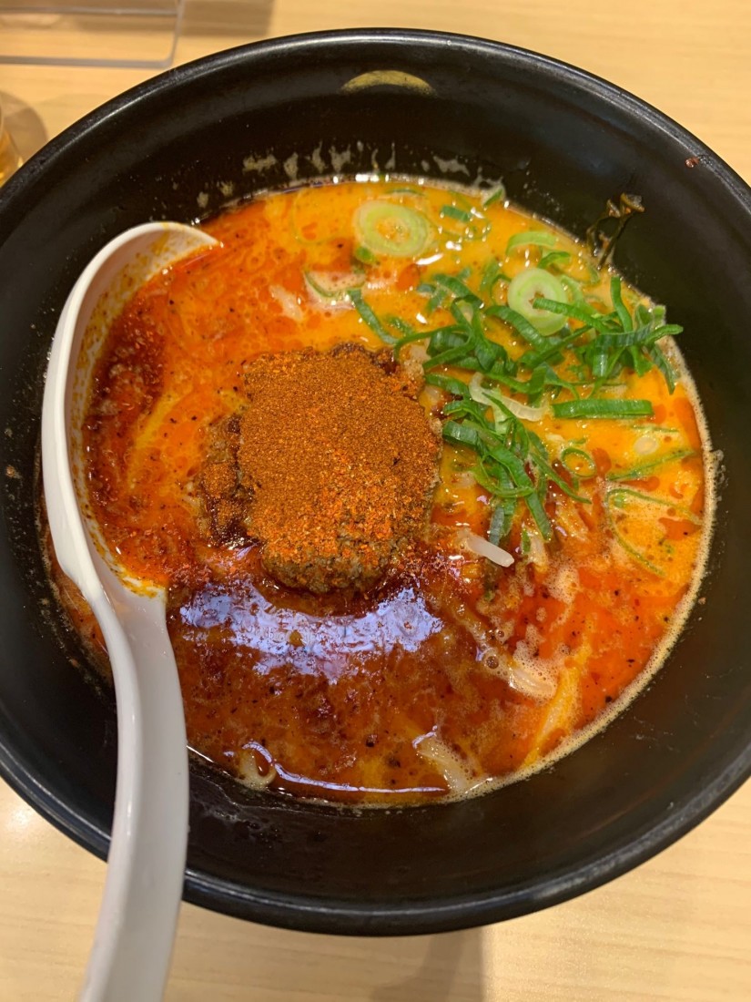 シビ辛とんこつ坦々麺 大辛