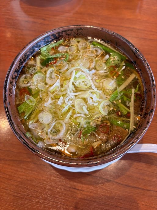 青唐辛塩温めん