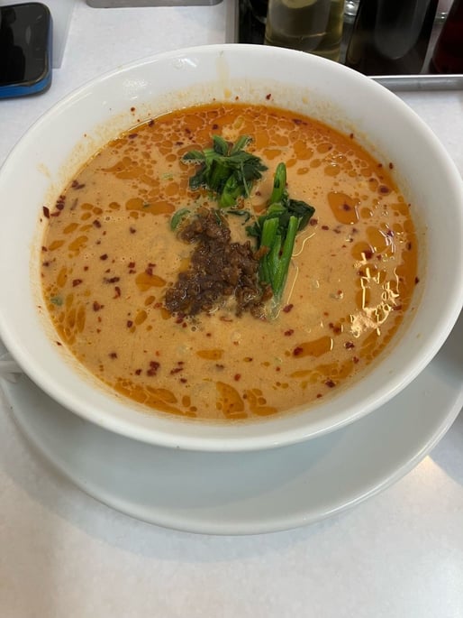 ミニ激辛担々麺