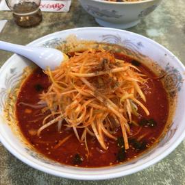 大辛みそラーメン辛みネギトッピング