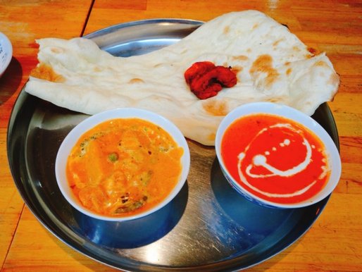 2種類カレー 中辛