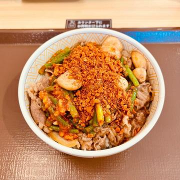トリプルニンニク牛丼
