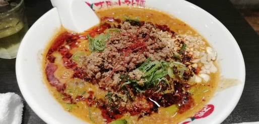 シビ辛坦々トマト麺 ５辛５痺