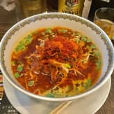 汁あり担担麺 辛5(激増し) 痺3(普通)