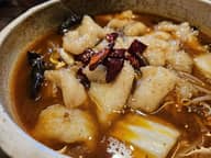 白身魚の四川風ピリ辛煮込み（水煮魚）