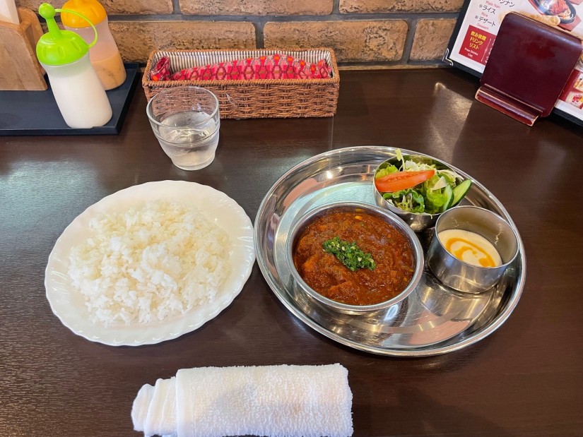 本日のカレーAランチ 激辛