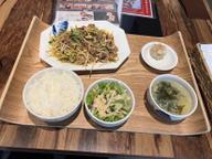 ラム肉の火鍋炒め定食