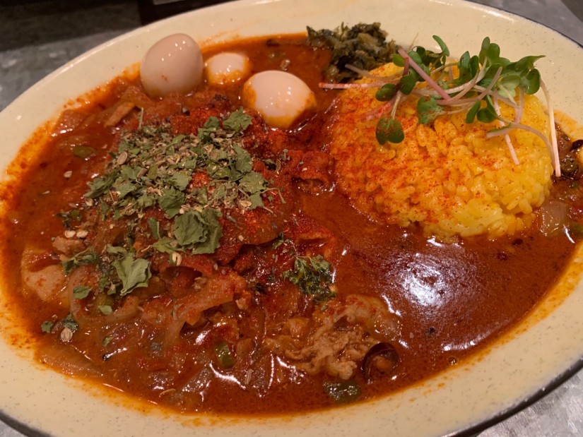 日替わりカレー（ポークジンジャー） 5辛