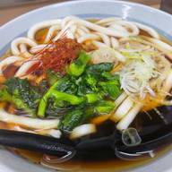 ピリ辛菜の花うどん