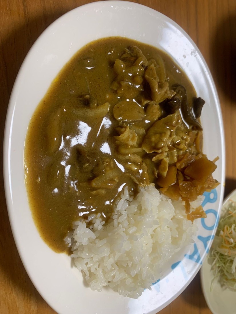 豚しゃぶカレー 2辛