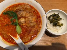 排骨担々麺 辛口