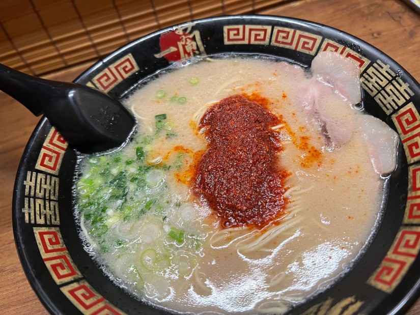 天然とんこつラーメン 10辛 1〜10倍(無料)