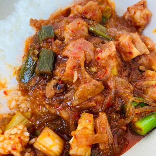 ナッコプセ+ライス 1辛