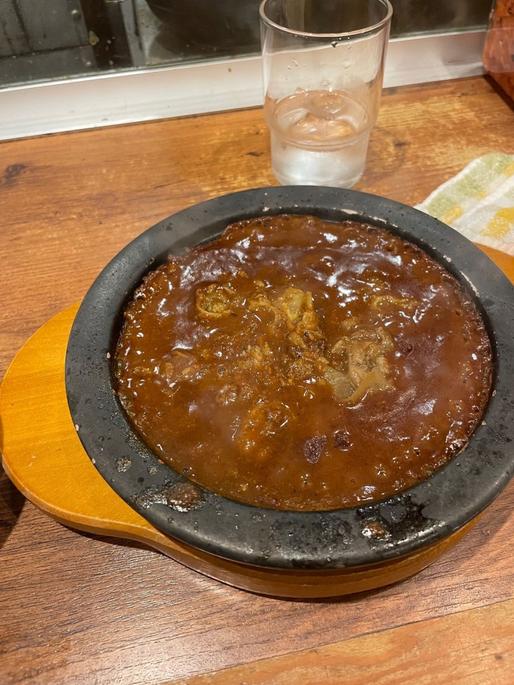 牛すじ野菜カレー 超激辛