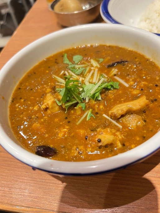 チキン豆カレー50倍