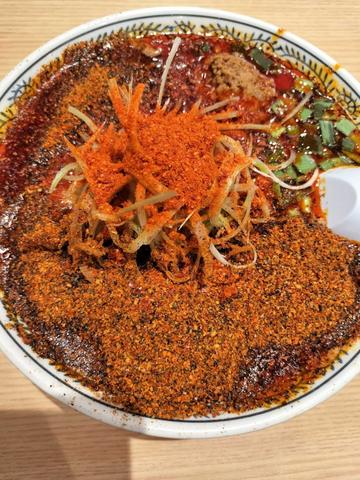 しびれる辛さの麻マー辣ラー担々麺 ５辛×５倍