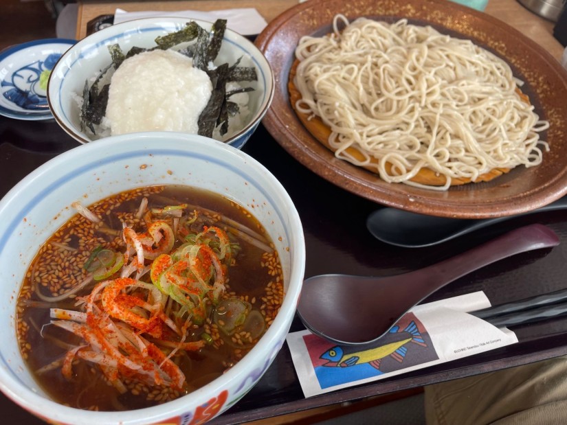 辛つけ蕎麦 3辛