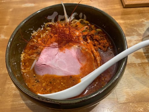 旨辛ひばり味噌ラーメン ファイヤー