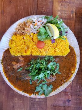 チキンカレーパクチートッピング 5