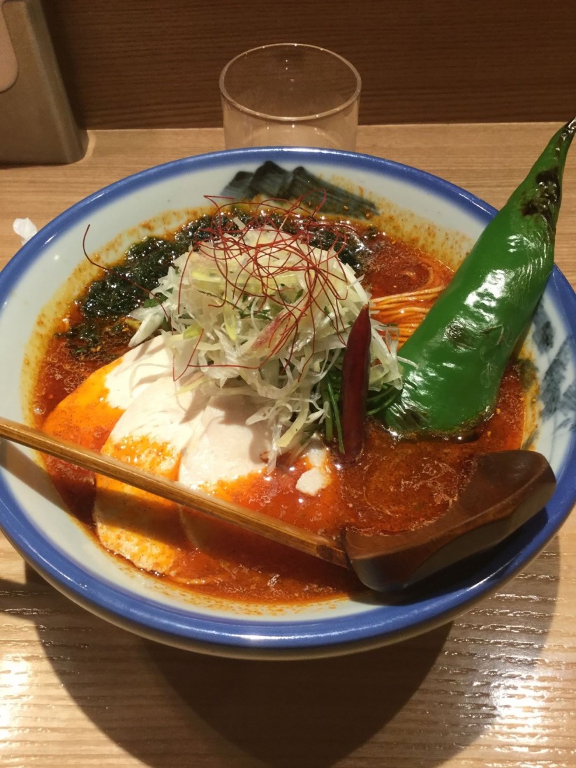 辛紅ラーメン 10丁目（激辛）