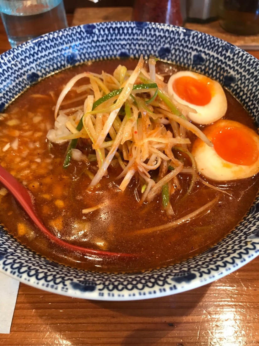 辛みそネギラーメン味玉付き