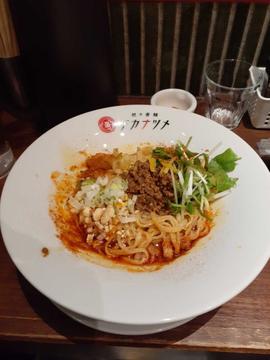 極辛汁なし担々麺 極辛