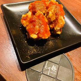 マルキン醤油唐揚げ 鬼辛DEATHソース