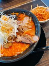 辛味噌ラーメン 辛ネギトッピング