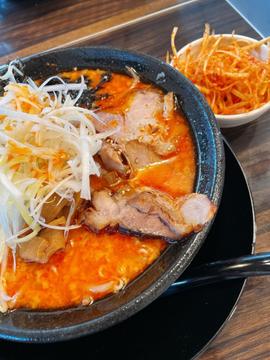 辛味噌ラーメン 辛ネギトッピング