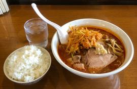 辛ネギ辛味噌ラーメン 辛味増し