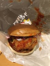 ファイヤーティラノチキンバーガー 3辛