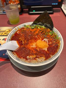 辛肉そば 5辛