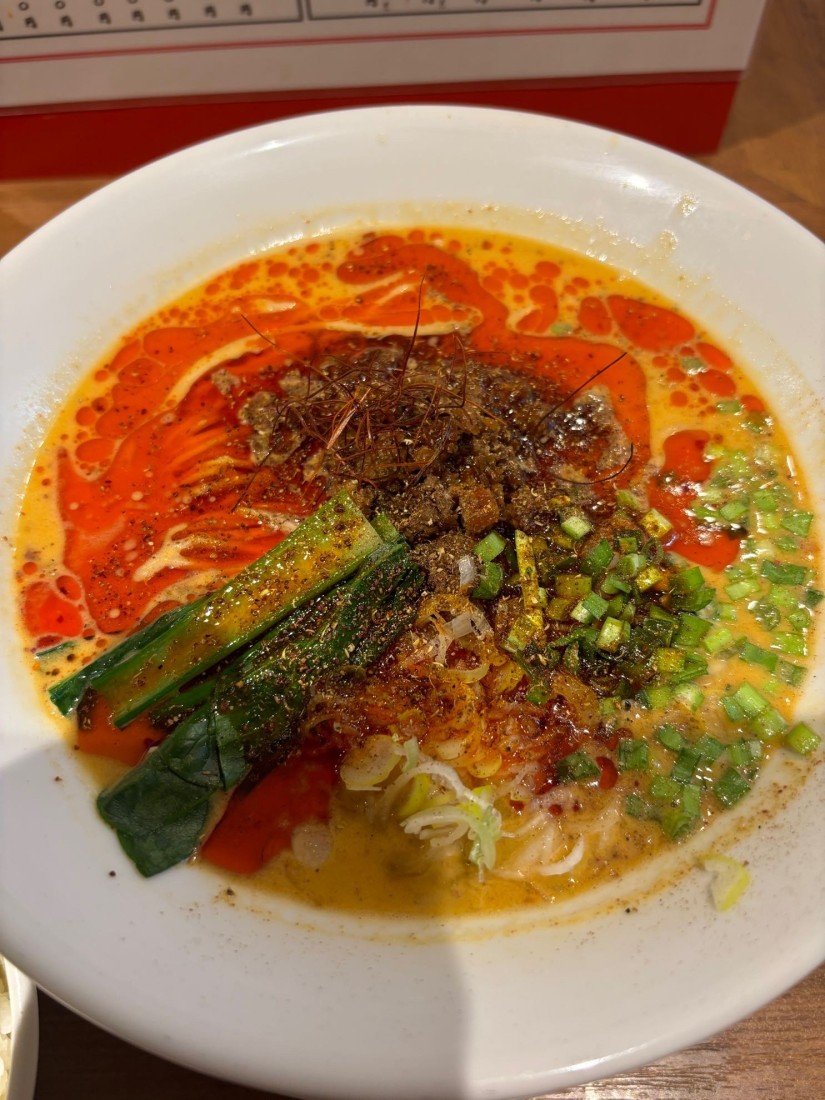 麻辣担々麺 辣1、麻2